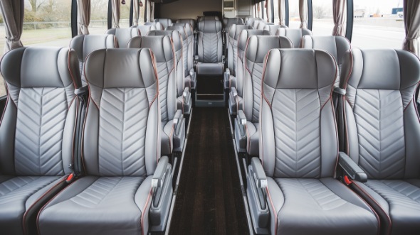 50 passenger charter bus interior bolingbrook