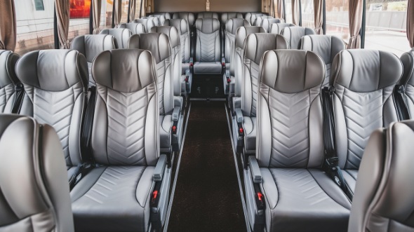 55 passenger charter bus interior bolingbrook