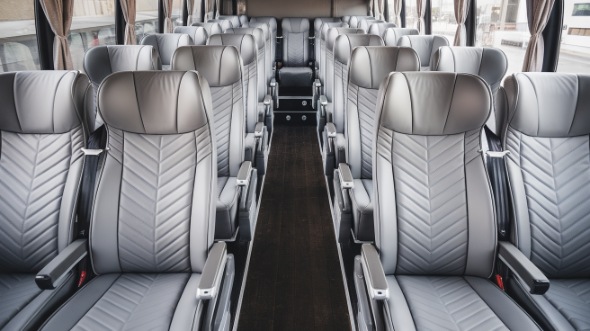 56 passenger charter bus interior bolingbrook