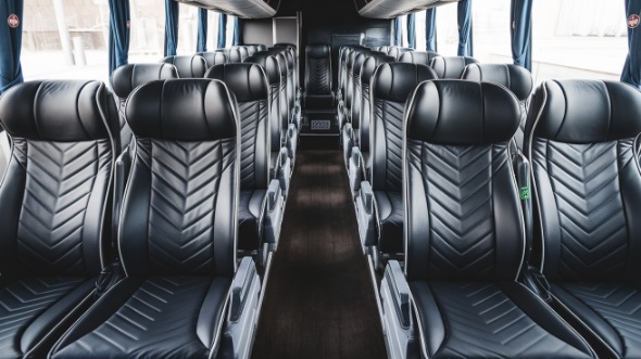 56 passenger charter bus rental bolingbrook