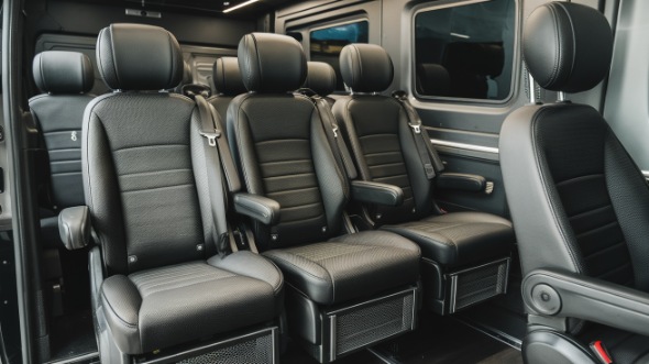 sprinter van with driver inside bolingbrook